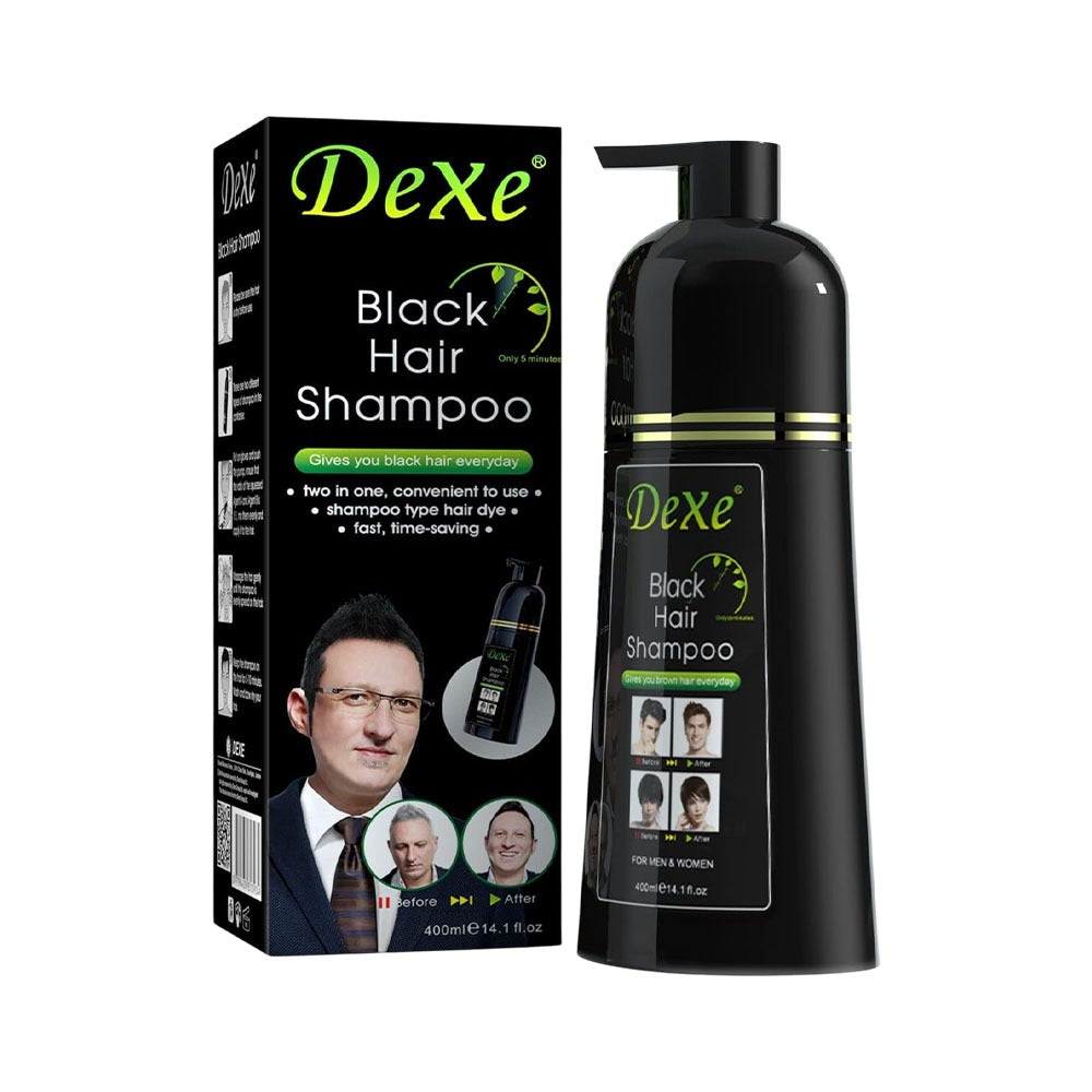 Dexe Black Hair Shampoo negro