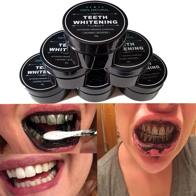 POLVO DE CARBON BLANQUEADOR DENTAL