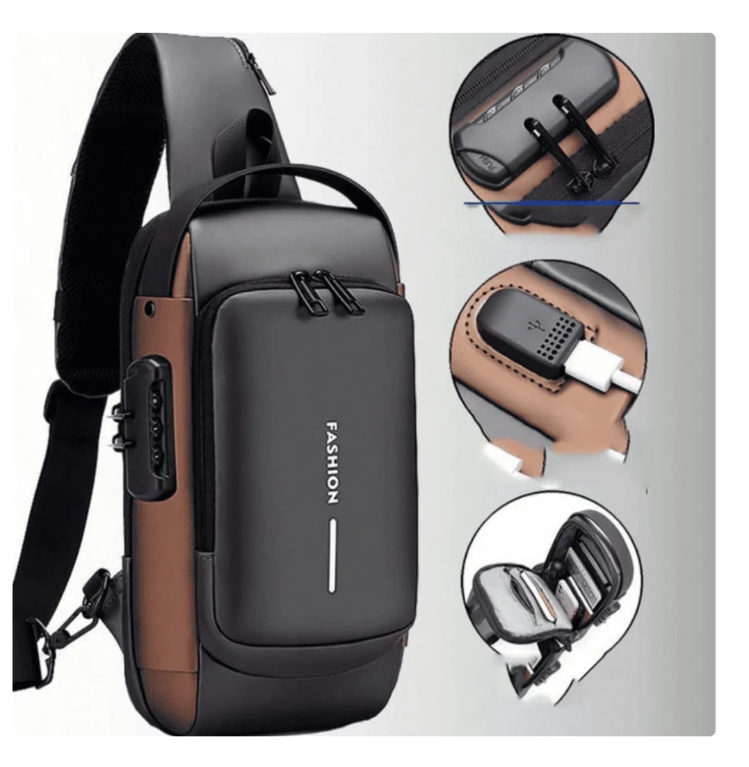 MOCHILA ANTIRROBO CON PUERTO USB