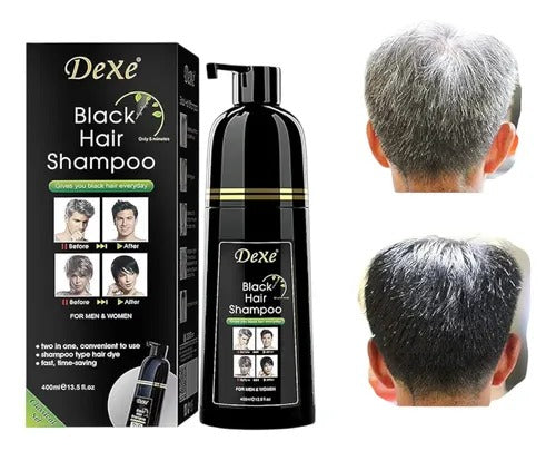 Dexe Black Hair Shampoo negro