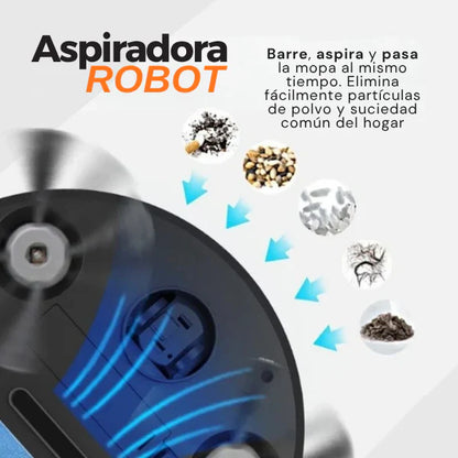Aspiradora Sweeping Robot - 3 en 1
