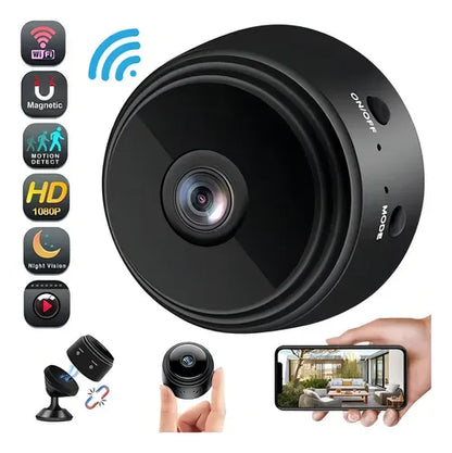 Mini Cámara de Seguridad 1080p – Vigila tu Hogar desde el Celular